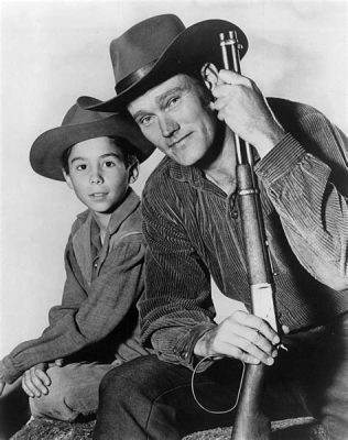  The Rifleman - A Tale of Frontier Justice and Father-Son Bonds Starring Chuck Connors!